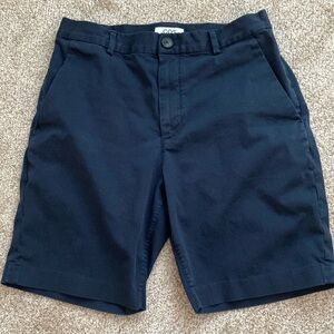Mens COS Cotton Twill Shorts 33R/ Navy Blue